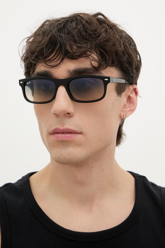 Ray-Ban ochelari de soare uniforme negru 0RB2224