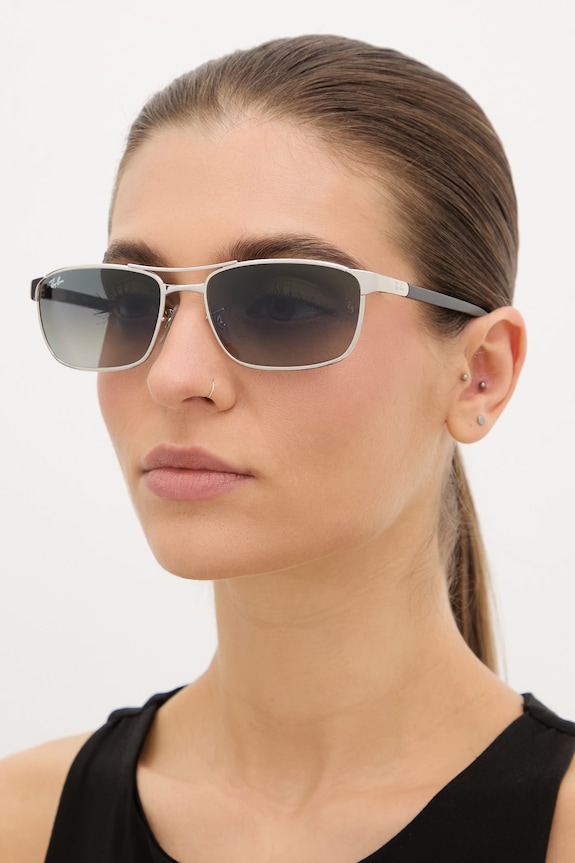 Accesorii Ray-Ban ochelari de soare 0RB3778 argintiu
