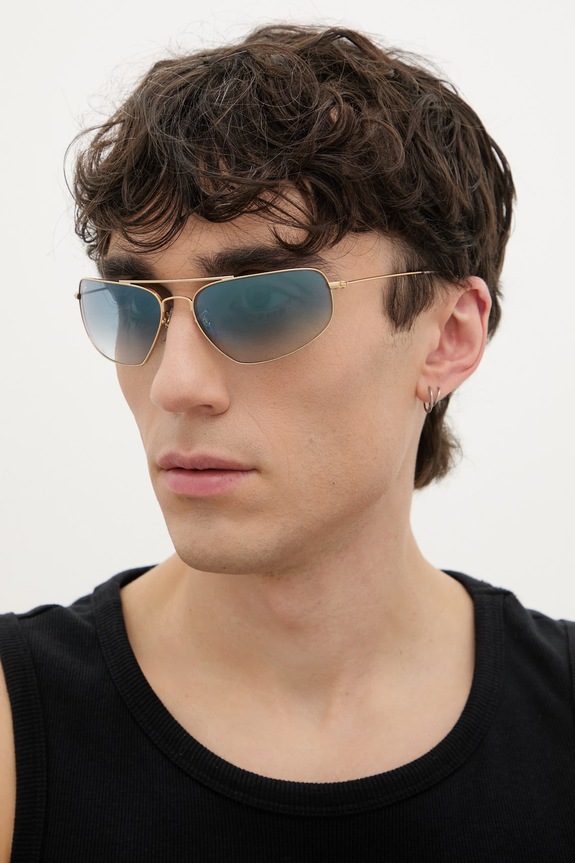 Ray-Ban okulary przeciwsłoneczne jednolita złoty 0RB3780