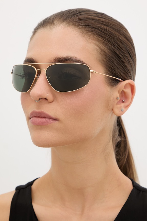 Ray-Ban okulary przeciwsłoneczne jednolita złoty 0RB3780