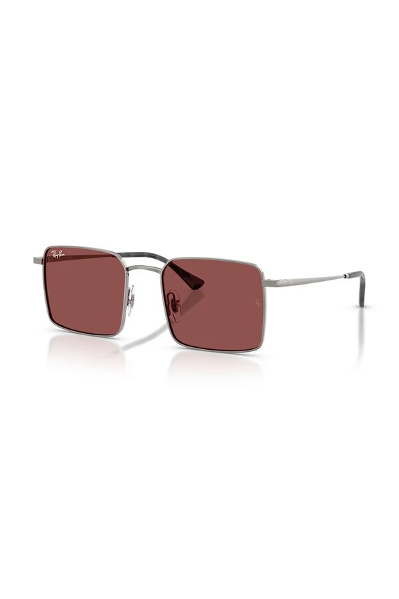 Ray-Ban ochelari de soare geometric argintiu 0RB3782