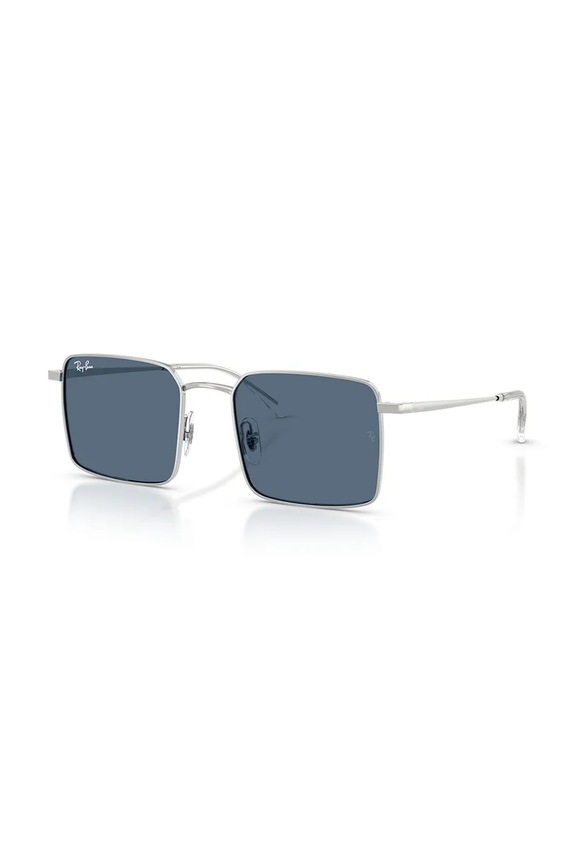 Ray-Ban ochelari de soare geometric argintiu 0RB3782