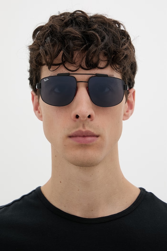 Ray-Ban okulary przeciwsłoneczne SCUDERIA FERRARI COLLECTION 0RB3789M