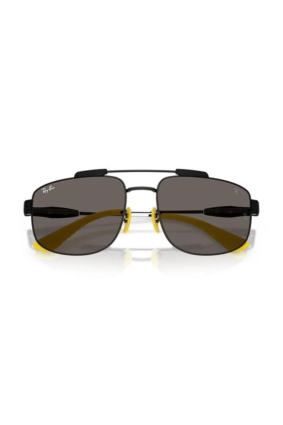 Ray-Ban okulary przeciwsłoneczne SCUDERIA FERRARI COLLECTION 0RB3789M czarny