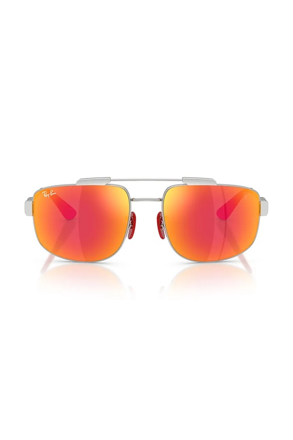 Akcesoria Ray-Ban okulary przeciwsłoneczne SCUDERIA FERRARI COLLECTION 0RB3789M srebrny
