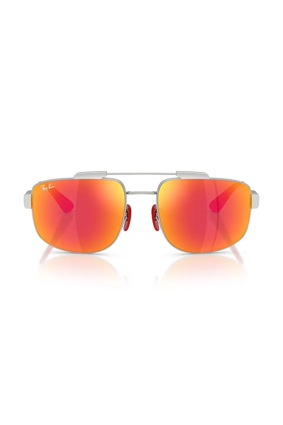 Akcesoria Ray-Ban okulary przeciwsłoneczne SCUDERIA FERRARI COLLECTION 0RB3789M srebrny