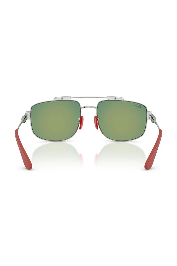 Ray-Ban okulary przeciwsłoneczne SCUDERIA FERRARI COLLECTION 0RB3789M srebrny
