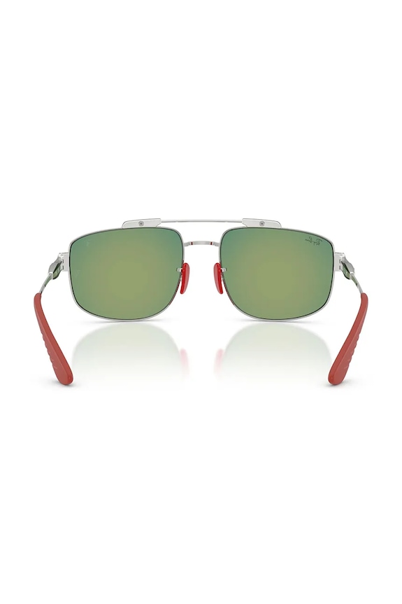Ray-Ban okulary przeciwsłoneczne SCUDERIA FERRARI COLLECTION 0RB3789M srebrny