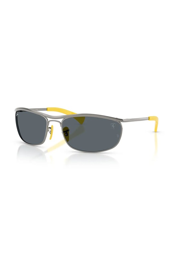 Ray-Ban slnečné okuliare SCUDERIA FERRARI COLLECTION hladký strieborná 0RB3819M