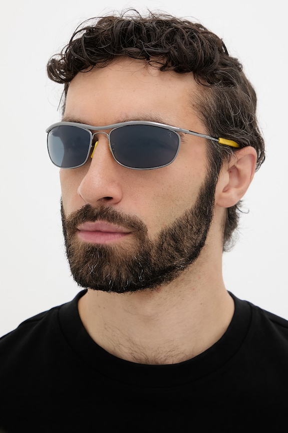 Ray-Ban slnečné okuliare SCUDERIA FERRARI COLLECTION 0RB3819M strieborná SS26