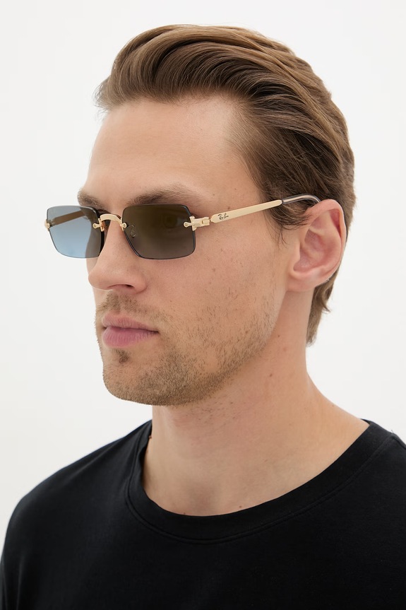 Ray-Ban occhiali da sole 0RB3928 oro SS26