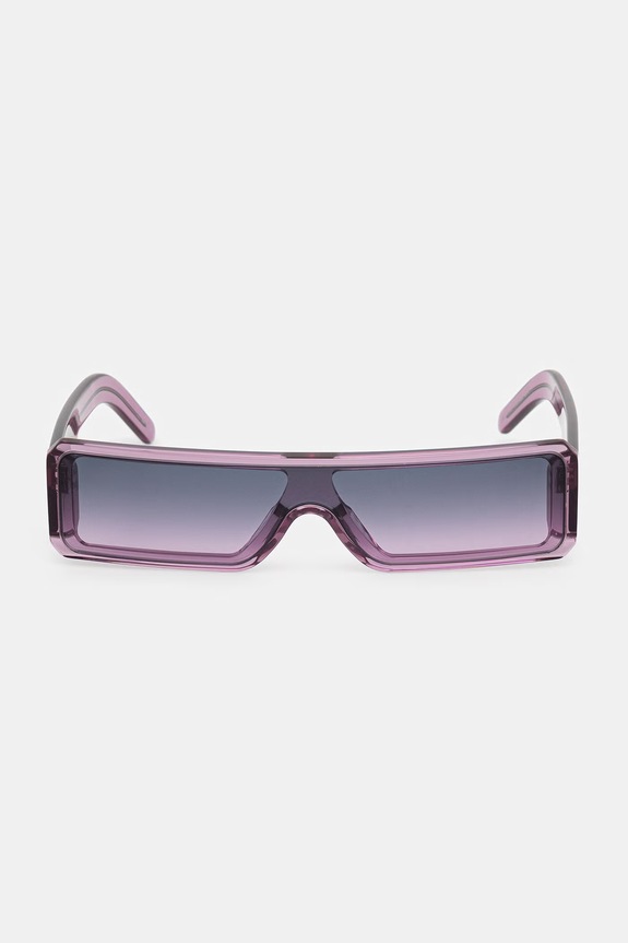 Rick Owens DRKSHDW okulary przeciwsłoneczne Gethshades fioletowy RG0000008.GTSVLT