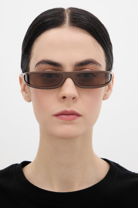 Rick Owens DRKSHDW okulary przeciwsłoneczne Fog RG0000009.GBROWN