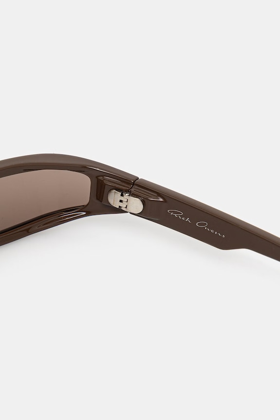 Rick Owens DRKSHDW okulary przeciwsłoneczne Fog RG0000009.GBROWN brązowy