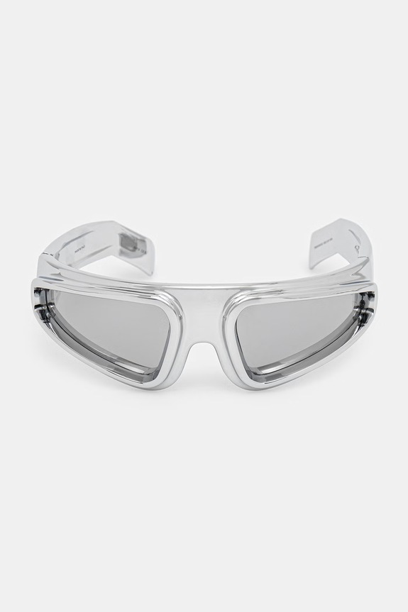 Rick Owens DRKSHDW sunglasses Ryder silver RG0000012.GSLVCS
