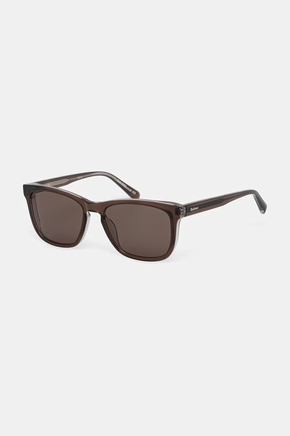 Barbour okulary przeciwsłoneczne brązowy BAS.3102