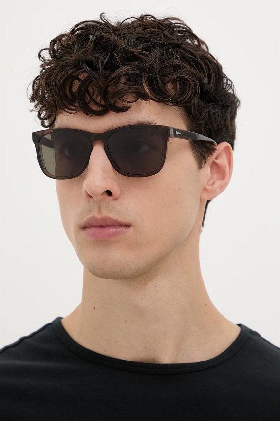Barbour okulary przeciwsłoneczne BAS.3102 brązowy AA00