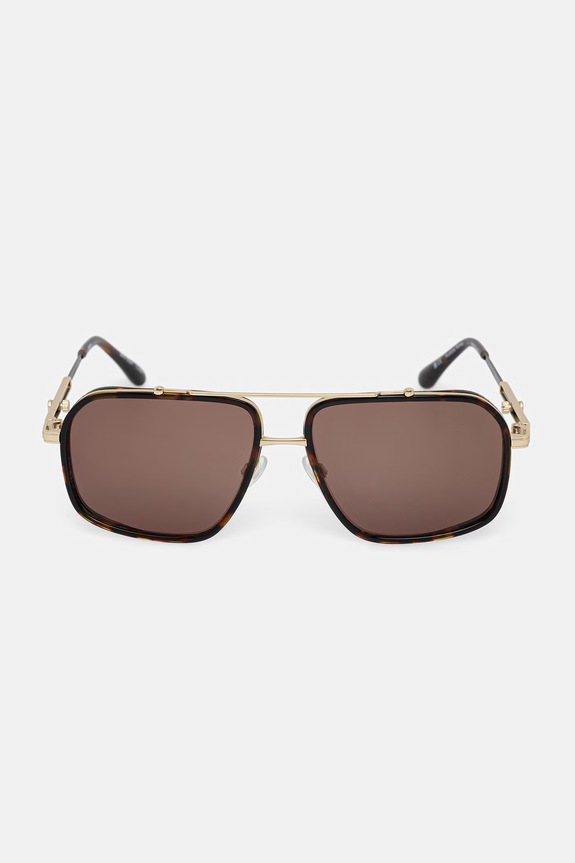 Akcesoria Barbour okulary przeciwsłoneczne BAS.3104 złoty