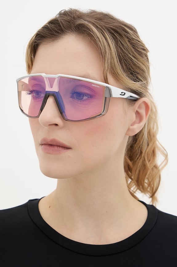 Akcesoria Julbo okulary przeciwsłoneczne okrągłe FURY J531 biały