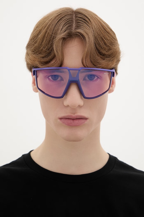 Julbo okulary przeciwsłoneczne okrągłe FURY J531 fioletowy