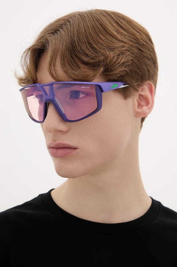 Julbo okulary przeciwsłoneczne okrągłe FURY J531 fioletowy SS26