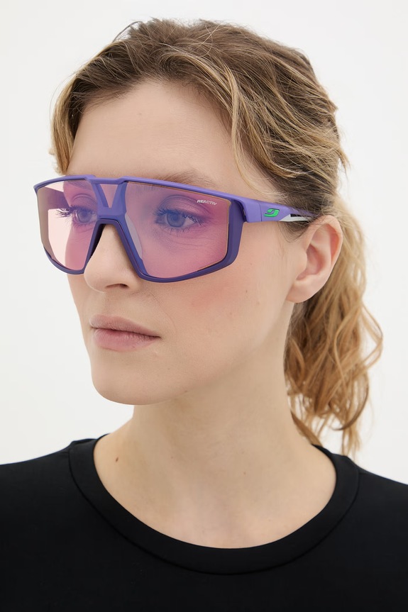 Akcesoria Julbo okulary przeciwsłoneczne okrągłe FURY J531 fioletowy
