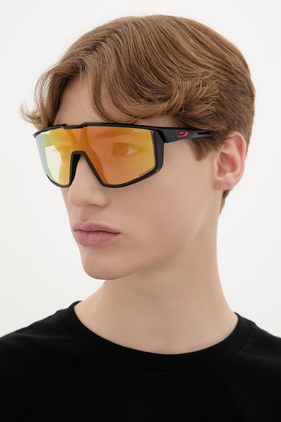 Julbo okulary przeciwsłoneczne okrągłe FURY J531 czarny SS26