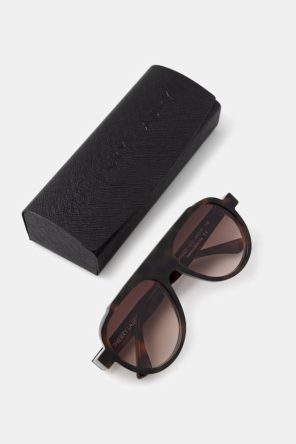 Thierry Lasry DYNASTY γυαλιά ηλίου aviator καφέ DNSTY610
