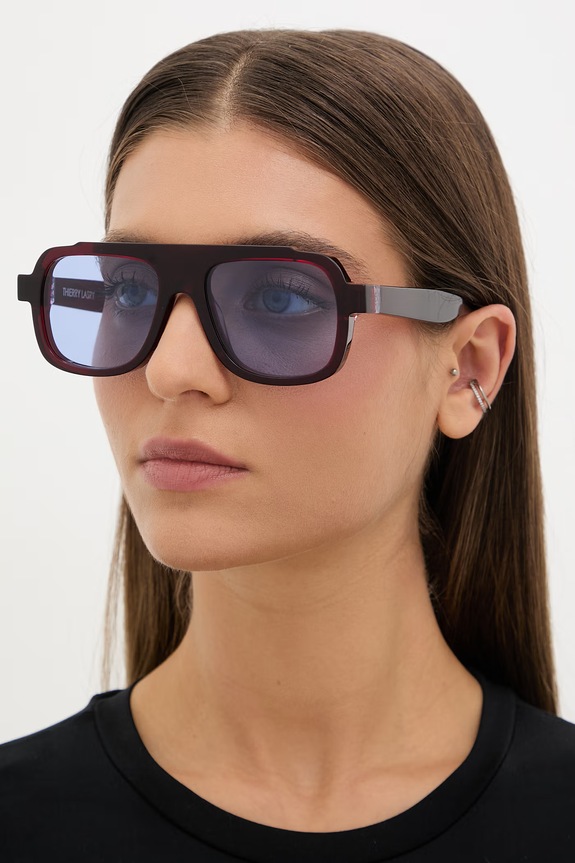 Thierry Lasry NEGATIVY ochelari de soare aviator NEGA509 negru SS26