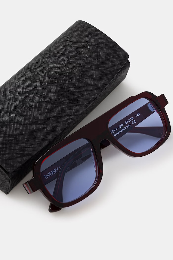 Thierry Lasry NEGATIVY ochelari de soare aviator negru NEGA509