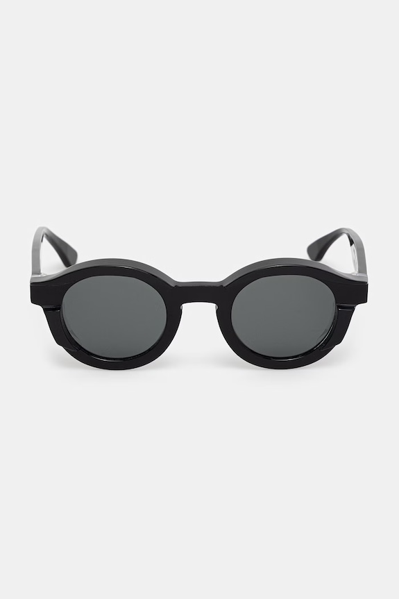 Αξεσουάρ Thierry Lasry SLIPPERY στρογγυλά γυαλιά ηλίου SLIP101 μαύρο