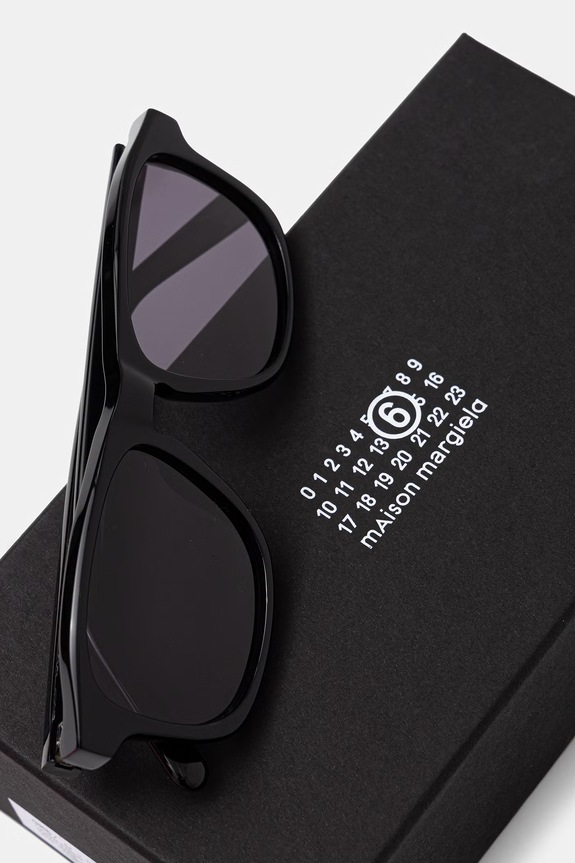 Аксесоари MM6 Maison Margiela LUNETTES 8 NOIR слънчеви очила ID6M черен