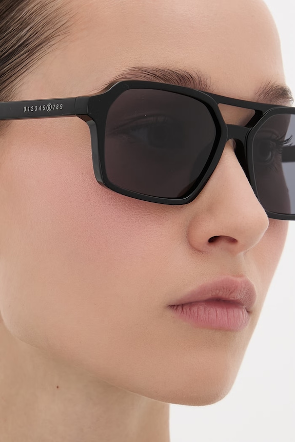 MM6 Maison Margiela slnečné okuliare LUNETTES 7 NOIR I7RA