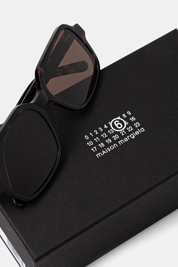 Аксесоари MM6 Maison Margiela LUNETTES 4 HAVANA слънчеви очила IVEL кафяв