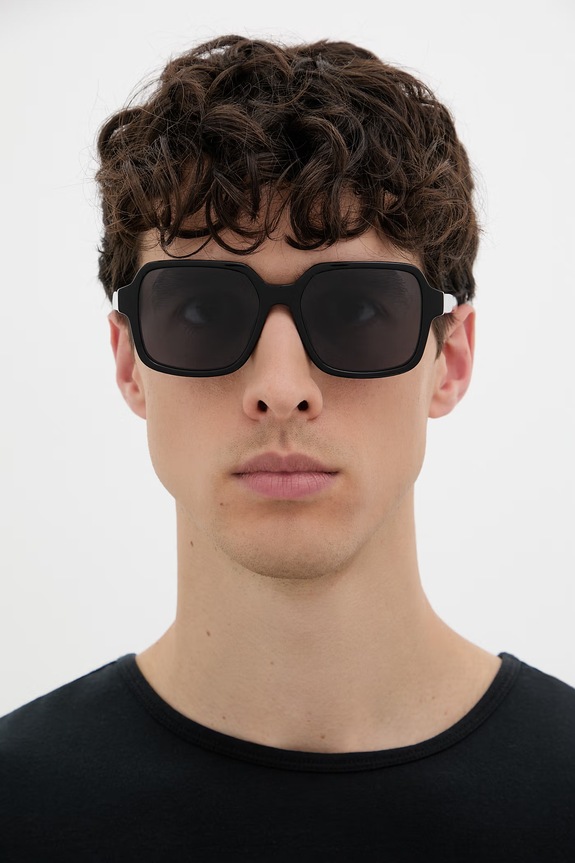 MM6 Maison Margiela LUNETTES 4 NOIR sunčane naočale IFHG crna