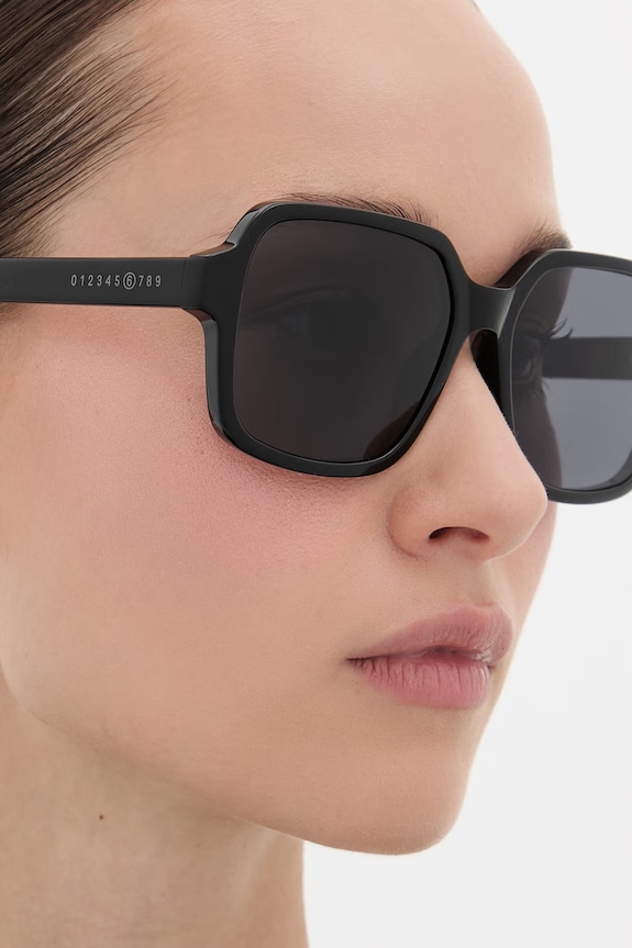MM6 Maison Margiela slnečné okuliare LUNETTES 4 NOIR IFHG
