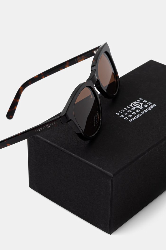 Аксесоари MM6 Maison Margiela LUNETTES 3 HAVANA слънчеви очила I62V кафяв