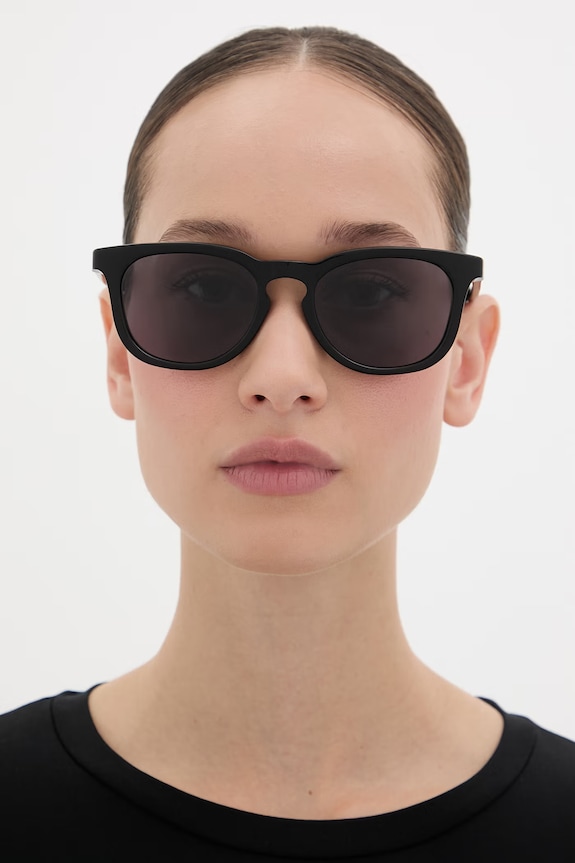 MM6 Maison Margiela okulary przeciwsłoneczne LUNETTES 3 NOIR IHZB