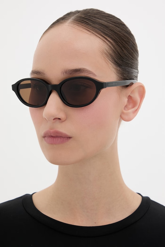 MM6 Maison Margiela ochelari de soare LUNETTES 2 REFINED I9BO negru