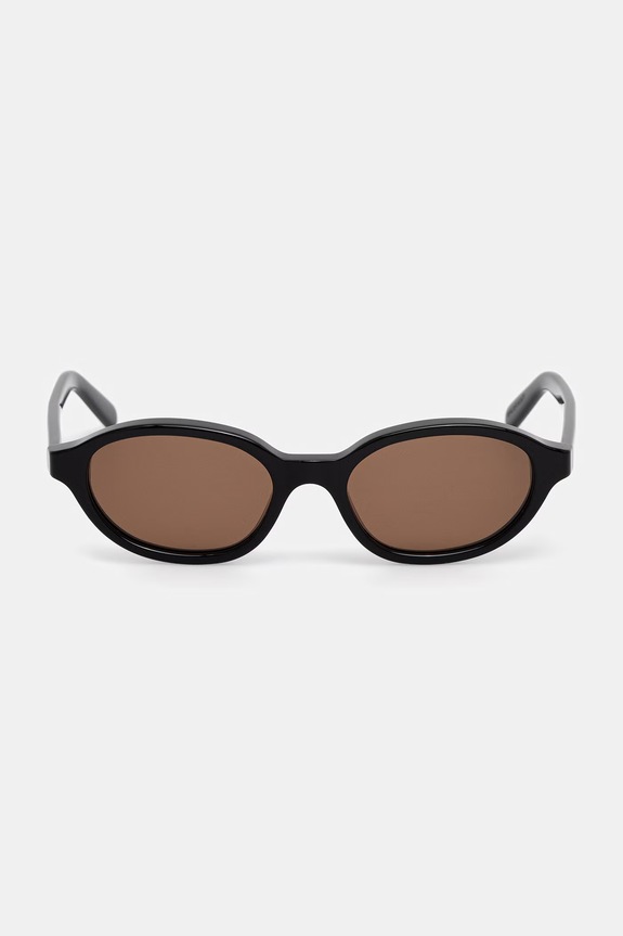 MM6 Maison Margiela ochelari de soare LUNETTES 2 REFINED I9BO negru SS26