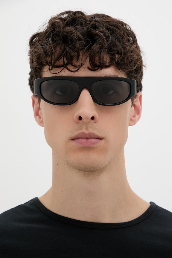 MM6 Maison Margiela LUNETTES 1 NOIR sunčane naočale IK5I crna