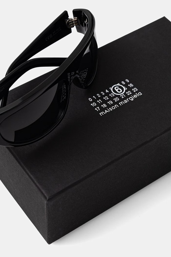 Аксесоари MM6 Maison Margiela LUNETTES 1 NOIR слънчеви очила IK5I черен