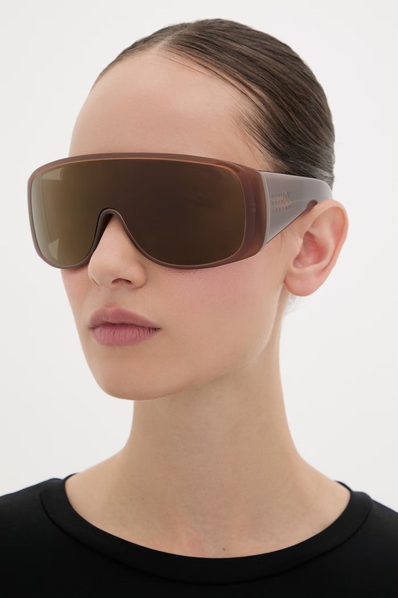 MM6 Maison Margiela MARGIELA MASK BROWN sunčane naočale IPFD smeđa