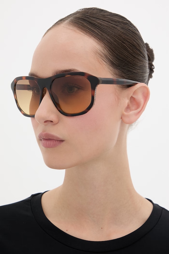 Akcesoria Guess okulary przeciwsłoneczne GU00057.6052F brązowy