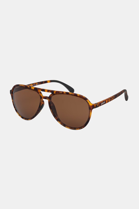 goodr ochelari de soare aviator Mach Gs maro GO.607462