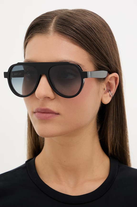 Thierry Lasry CLANDESTY occhiali da sole da pilota CLAN101 nero SS26