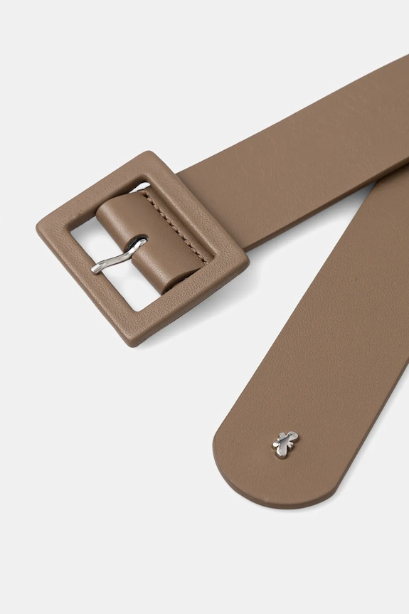 Kožený opasok Weekend Max Mara ABRIO 2615501014600 béžová SS26
