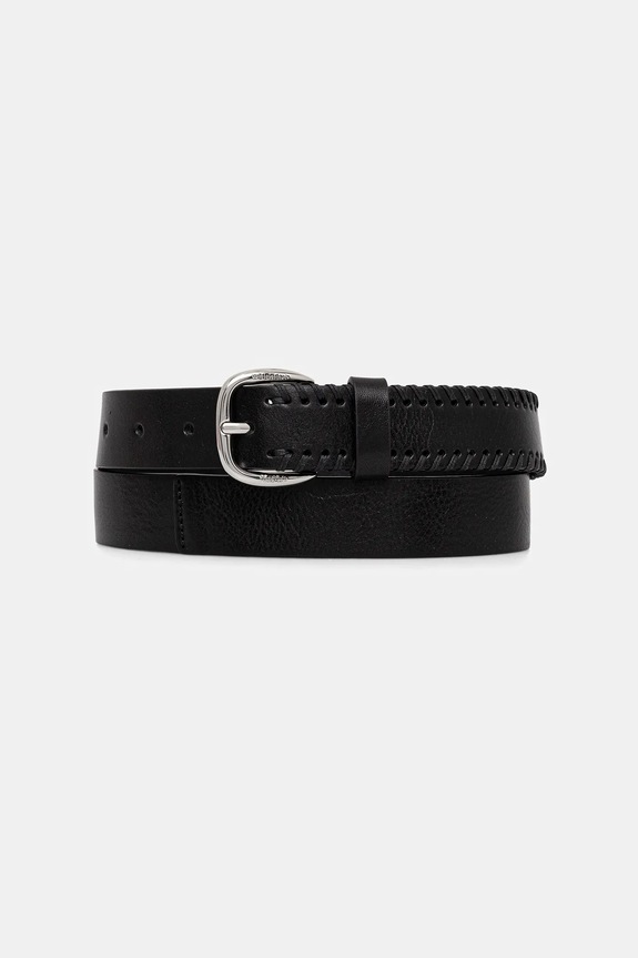 Weekend Max Mara curea de piele ABINGO negru 2615501044600