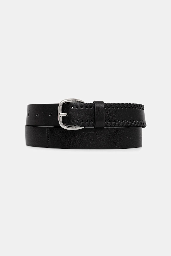 Weekend Max Mara curea de piele ABINGO negru 2615501044600