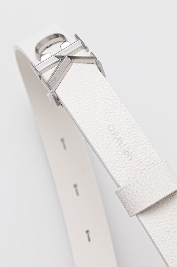 Calvin Klein remen za žene LV04F7060G bijela SS26